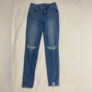 American eagle distressed dream jean